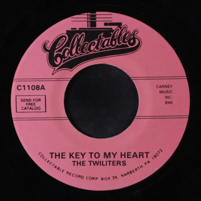 TWILTERS: the key to my heart / yes or no COLLECTABLES 7" Single