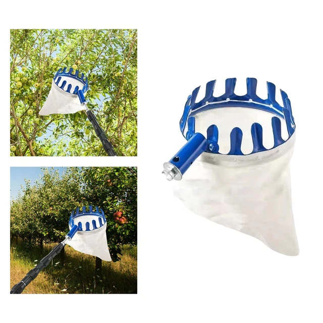 Fruits Catcher Picking Device Cloth Bag Basket Portable Attachment Head