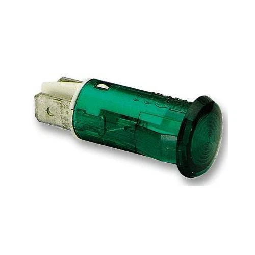 Voyant Lumineux LED 24V AC/DC Pour Rail DIN – Indicateur D'alimentation, Vert, IP20, Durée De Vie 30 000 H