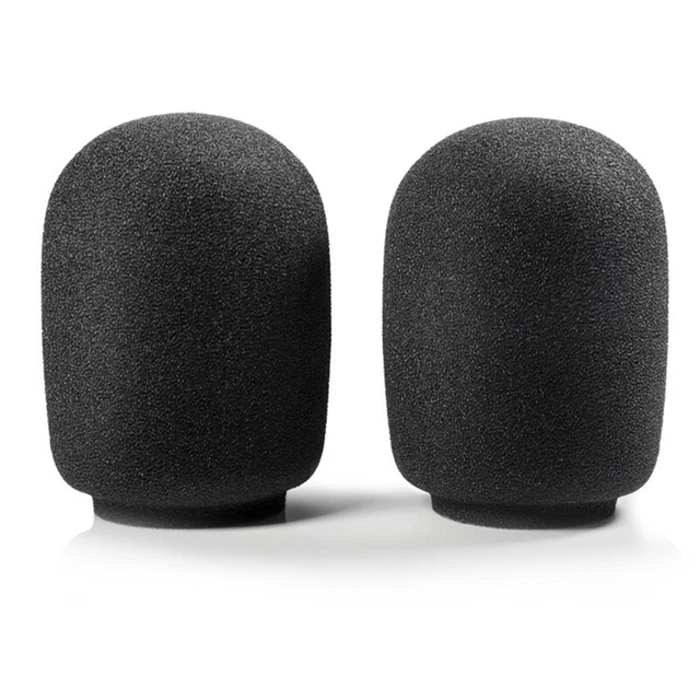 2Pcs Windscreen Microphone Sponge Foam Cover for PGA27 27 SM7B 7B Mi T4V4