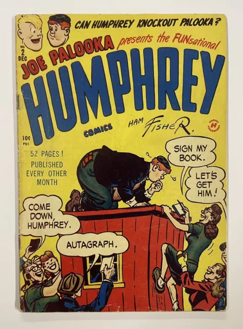 Humphrey Comics; Vol 1 #2. Dec 1948. Harvey Comics. Vg+. Joe Palooka! Ham Fisher