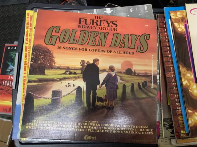 Vinyl  LP. Fureys & Davey Arthur: Golden Days