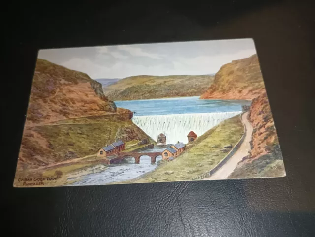 Artist Drawn - Caban Goch, Elan Valley,  RHAYADER, Radnorshire - A. R. Quinton