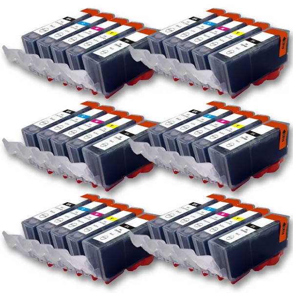 30x Druckpatronen für CANON Pixma MX720 MX920 MX725 MX925 mit Chip