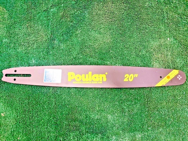 POULAN 20 BAR & CHAIN 530044687 FITS 3450, 3500, 3550, 3600, 3650, PP330, 3300