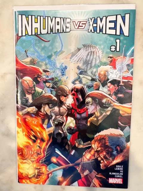 Ivx #1 9.0 Vf/Nm 2017 Inhumans Vs X-Men Marvel Comics