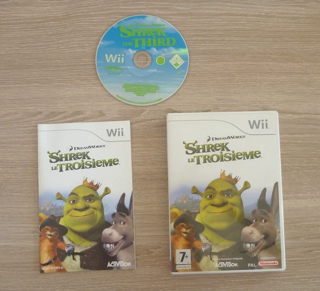 shrek le troisième sony ps2 playstation 2 pal jeu vidéo