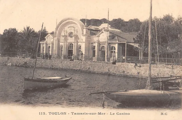 Cpa 83 Toulon Tamaris Sur Mer Le Casino