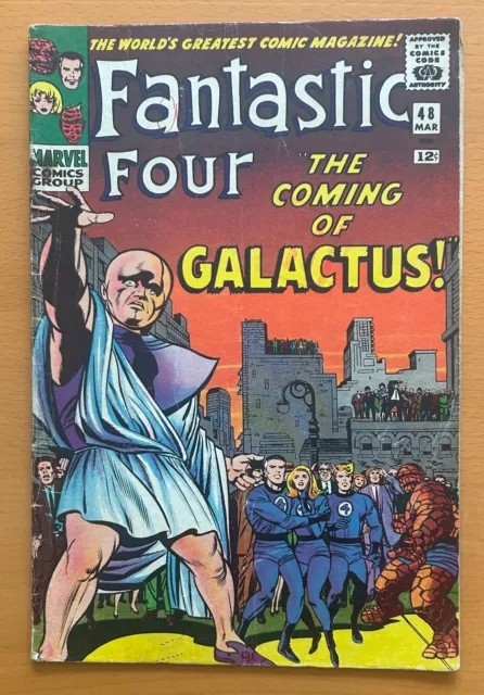 Fantastic Four #48 KEY 1st appearance Galactus & Silver Surfer (Marvel 1966)