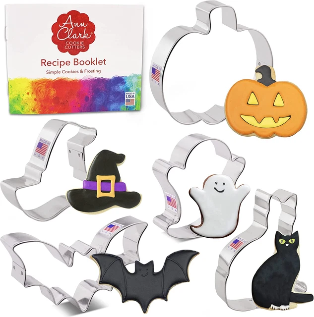 Set Di 9 Halloween Formine per Biscotti Acciaio Inox Stampi