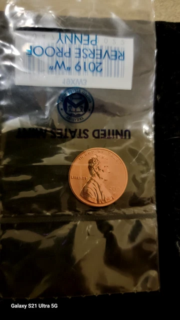 2019 US Mint Silver Proof Set w / West Point Reverse Proof Lincoln Penny