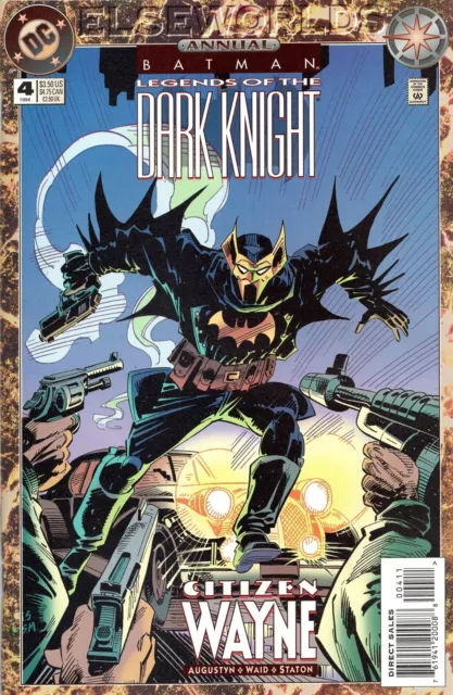 Batman Legends Of The Dark Knight Annual #4 Citizen Wayne Elseworlds DC 1994