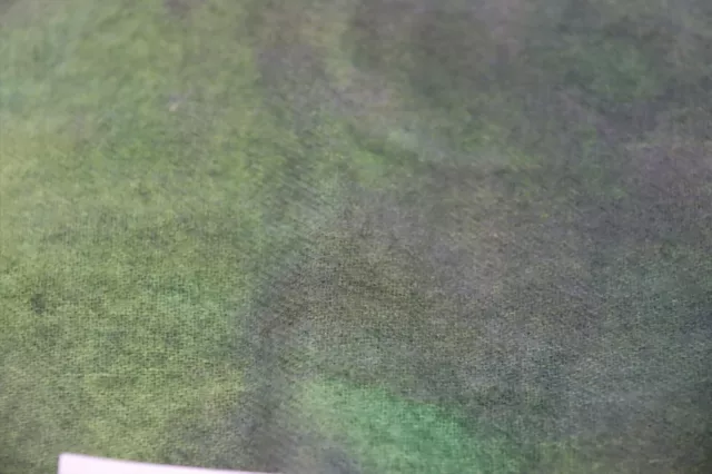 ALFOMBRA TEÑIDA A MANO VERDE MALLARD LANA ENGANCHADA grasa 1/8 yarda verde cur manchado