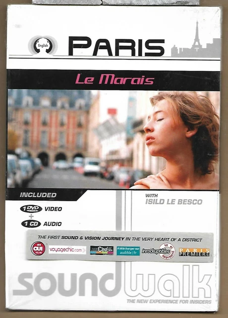SOUNDWALK - Paris - Le Marais / DVD + CD Neuf sous blister - VF + VO