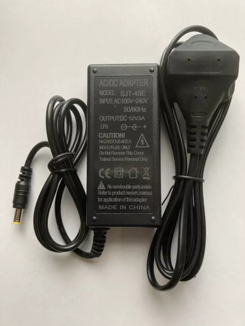 Replacement 12V 3A Power Supply Adapter for Logik L19LDVP11B LCD TV