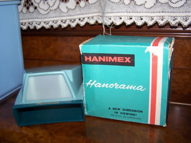 "Hanimex" hanorama slide viewer