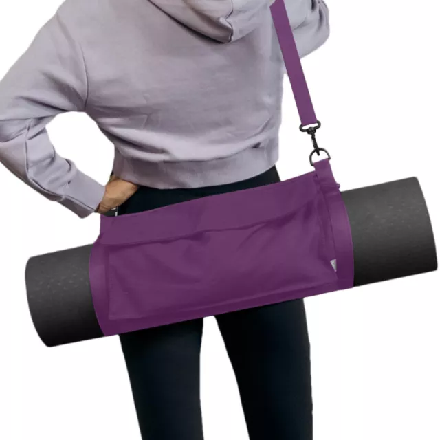 Yoga Mat Carrier Multifunctional Yoga Mat Strap Adjustable Carrier Sling Bag 3