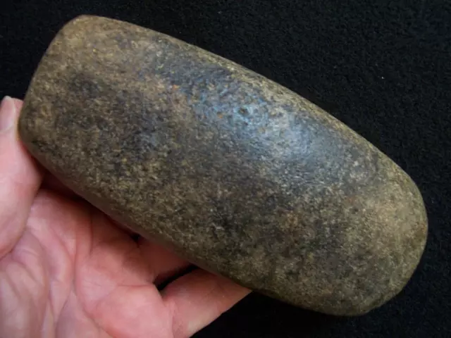 Well Made Authentic Hardstone Stone Celt From Kane County, Illinois Collection
