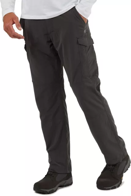 Craghoppers Herren Nosilife Cargo II (kurz) Wanderhose Outdoorhose schwarz