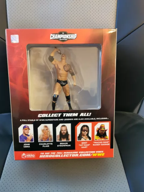 Eaglemoss Wwe Championship Figurine - The Rock