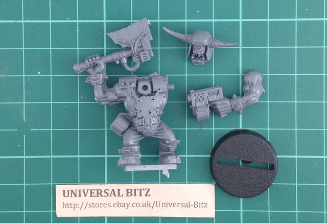Nob E Assault on Black Reach Warhammer 40K Space Ork Single RARE OOP F2 E Nob E Assault on Black Reach Warhammer 40K Space Ork Single RARE OOP F2 E