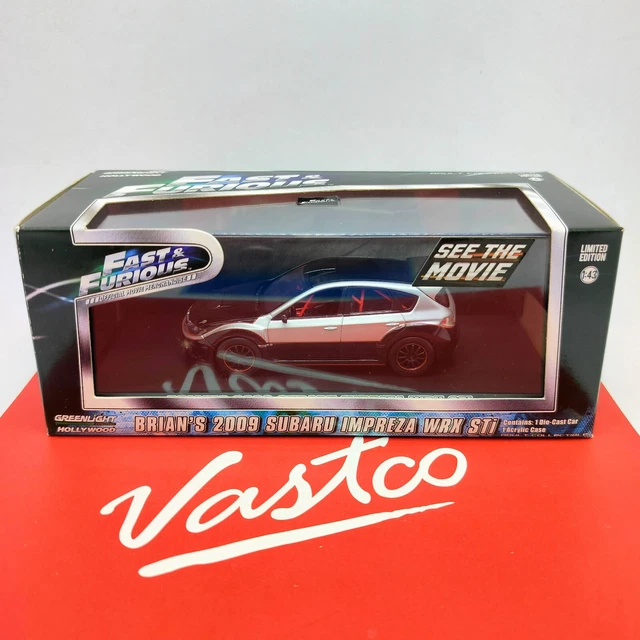SUBARU IMPREZA WRX Sti 2009 1/43 Fast And Furious N°34 EUR 29,95 - FR