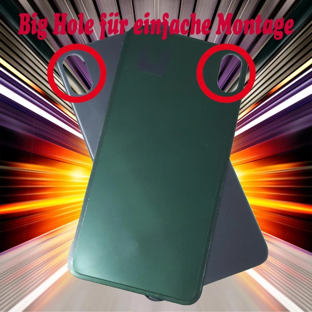 HX Big Hole Couvercle Batterie Pour IPHONE XS Max Backcover Ruckoberschale, Neuf