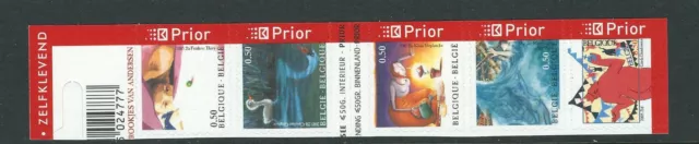 Belgique 2005 Hans Christians Andersen (5 Valeurs Seulement Demi un Livret Pane