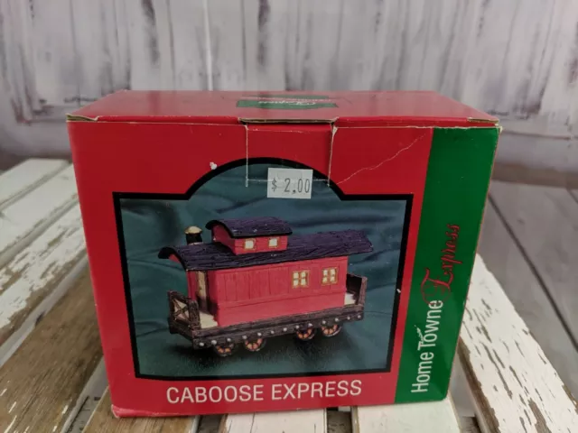 Jcpenny hometown express xmas holiday train caboose wk 46 decor