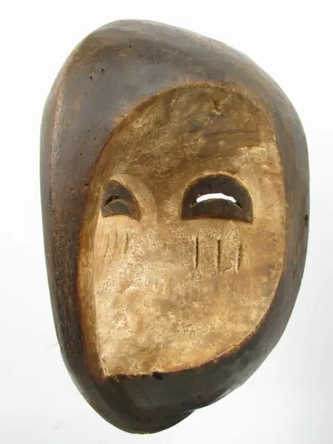 GothamGallery Fine African Tribal Art - DRC Gabon Kwele Tribal Mask - J