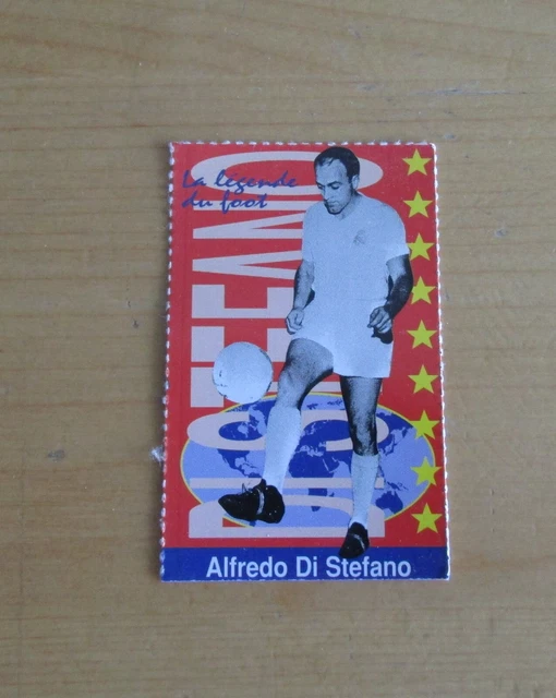 Di Stefano Real Madrid Espagne Carte Foot Mirror Sprint 1960 (Carte A Jouer Di Stefano Real Madrid Espagne Carte Foot Mirror Sprint 1960 (Carte A Jouer