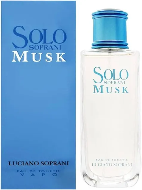 Parfüm Herren Frauen Unisex Luciano Soprani Musk EDT 50ml Proben Geschenk