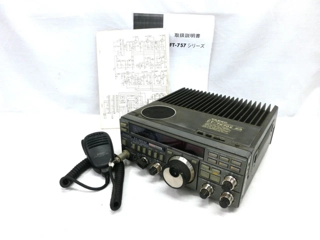 For Parts Yaesu FT-757GX 100w Ham Radio Transceiver 05222 For Parts Yaesu FT-757GX 100w Ham Radio Transceiver 05222
