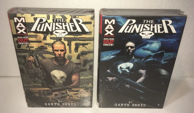 Punisher MAX Garth Ennis Omnibus HC Vol 1 and 2 Sealed New Mint