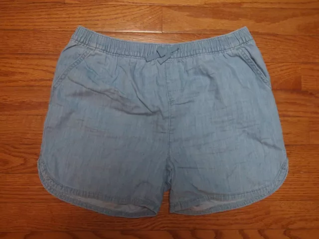 The Children's Place Girls Medium Denim Shorts Size 16 EUC