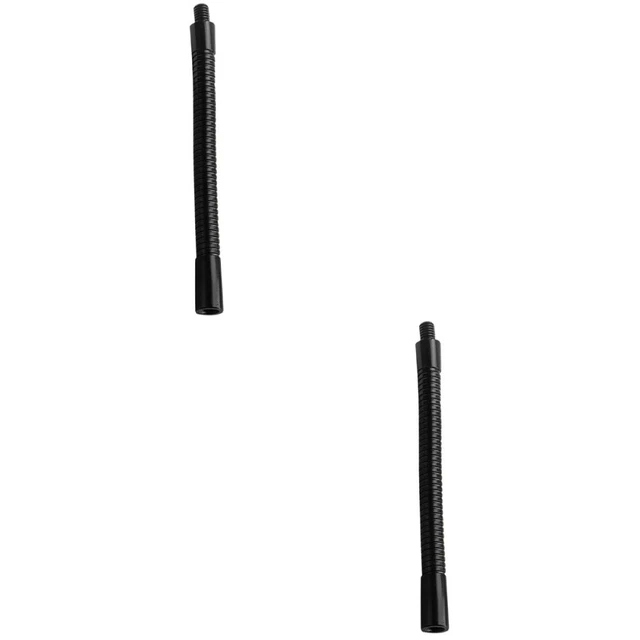 2x supporto microfono adattatore collo d'oca supporto microfono estensione tubo rack microfono