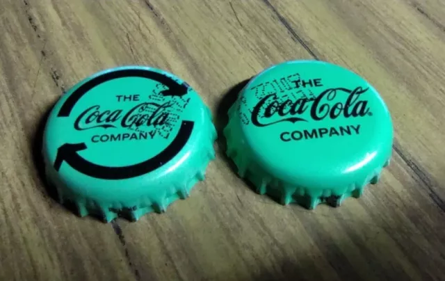 2 Coca Cola Crown Cap Coke 2022 Arg