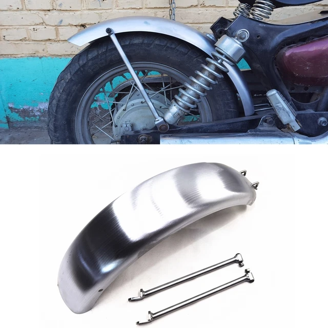 Modified Motocycle Steel Plate Rear Fender Mud Guard For Yamaha XV250 Virago New