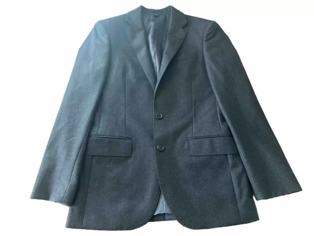 J Crew 34 S Ludlow Slim Sport Coat Jacket Charcoal Gray Super 120’s Mint Wool