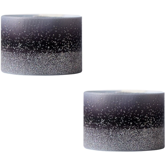 2x Gestreiften Rolle aus Seidensatin Band Verpackung Bänder DIY Band Hochzeit Pa