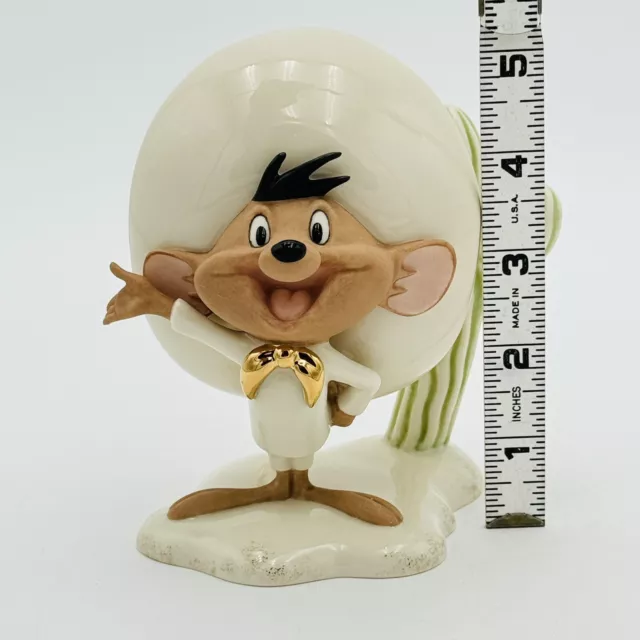 Lenox Looney Tunes Speedy Gonzales Cartoon Mouse Figurine Statue NEW IN BOX 2