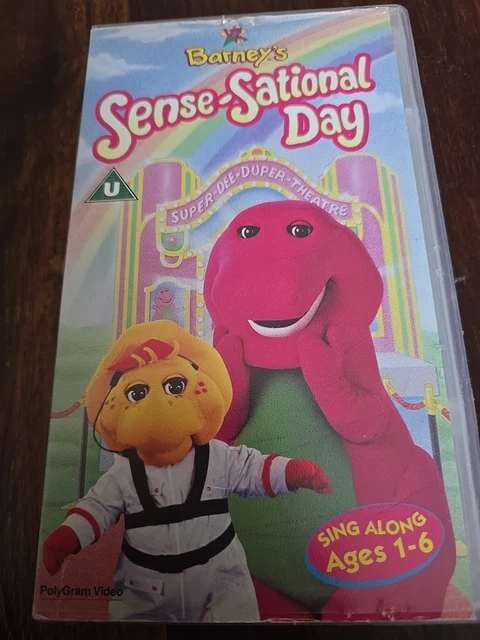 BARNEY - BARNEY'S Sense-Sational Day (VHS, 1997) £1.75 - PicClick UK