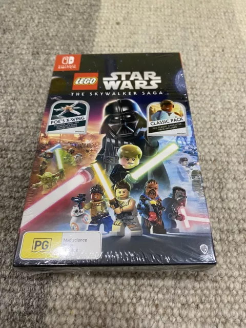 LEGO Star Wars Skywalker Saga Deluxe Edition Nintendo Switch Steelbook  Sealed