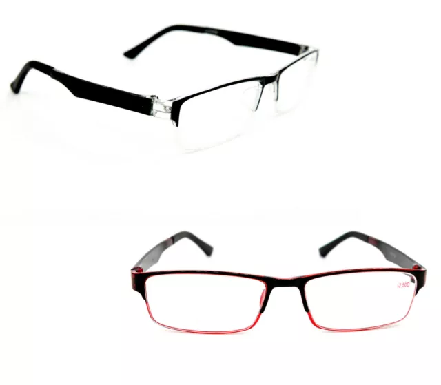 Stylish Distance Glasses Unisex Near Short Sighted Myopia in 2 Colours NT115