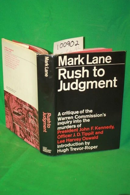 Lane, Mark Rush to Judgment (Kennedy Assassination)