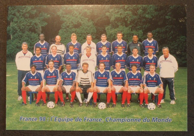 DRAPEAU ÉQUIPE DE FRANCE football vintage FFF Coupe du Monde 2002 flag EUR 24,90 - FR