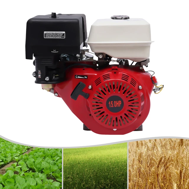 Produktbild von Benzinmotor Für Karts 7,5 PS Benzinmotor 4-Takt 4000W - Standmotor Für Karts, Balkenmäher & Gartenfräsen 4-Takt Standmotor