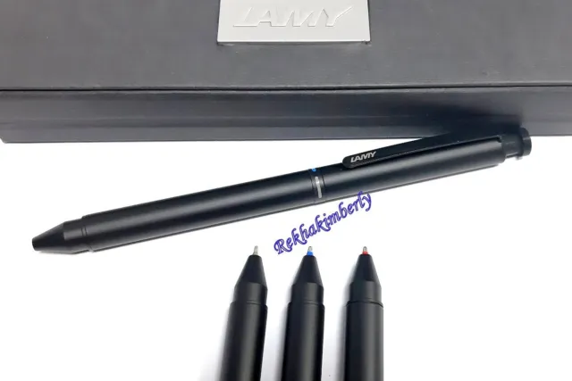 LAMY ST Tri Pen 2+1 Multisystem Ballpoint/Pencil Matt Black Authentic NEW 746