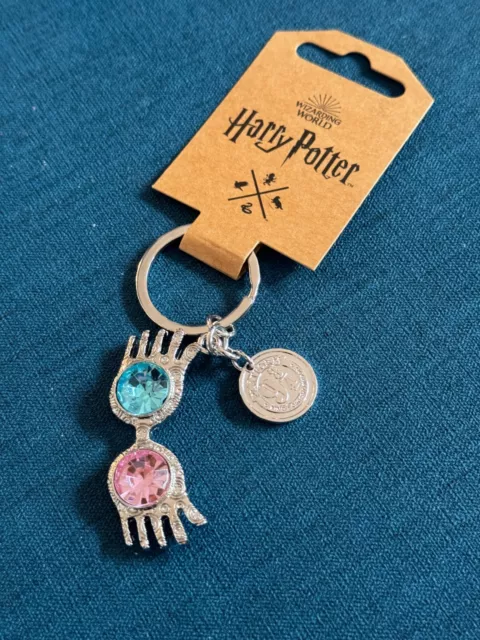 WB Harry Potter Studio Tour London LUNA LOVEGOOD SPRECTRASPECS  Key Ring New