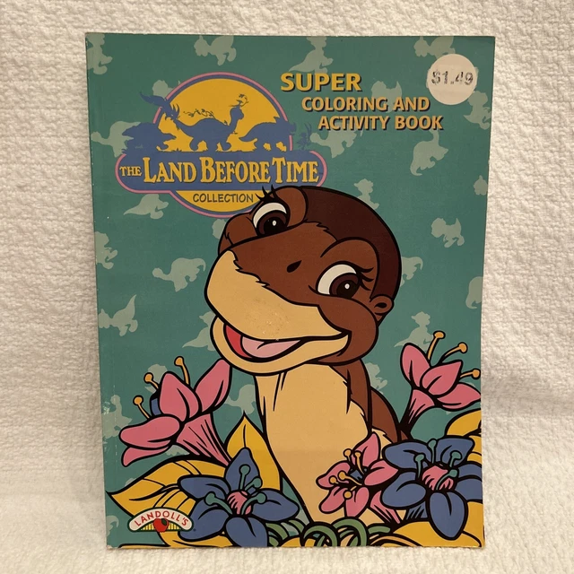 The Land Before Time Super Coloring & Activity Book Unmarked The Land Before Time Super Coloring & Activity Book Unmarked